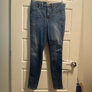 Madewell High Rise Skinny Jeans